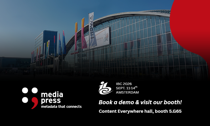 11–14 September, Amsterdam: Meet Media Press at IBC2026